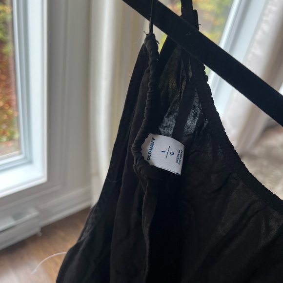 Old Navy Black Romper Jumpsuit Size Large - Picture 3 of 3